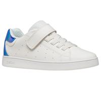 Geox J Eclyper Girl A Trainers, White/Blossom, 29 EU