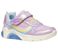 Geox J FADINLIGHT Girl A Sneaker, Lilac/Multicolor, 12.5 UK