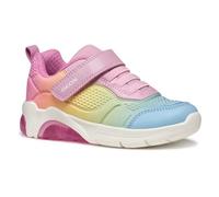 Geox J FADINLIGHT Girl C Sneaker, Pink/Multicolor, 1 UK