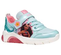 Geox J FADINLIGHT Girl D Trainers, Watersea/Coral, 33 EU