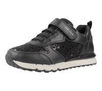 Geox J FASTICS Girl B Sneaker, Black, 5 UK Child