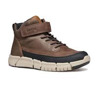 Geox J FLEXYPER BOY A Ankle Boot, DK Brown, 5 UK