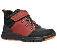 Geox J FLEXYPER BOY B ABX Ankle Boot, Wine/Black, 4.5 UK