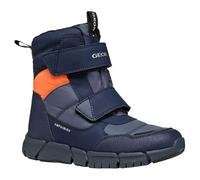 Geox J FLEXYPER BOY B ABX, Snow Boot, AVIO/FLUOORANGE,