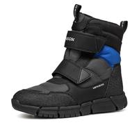 Geox J FLEXYPER BOY B ABX Snow Boot, DK Grey/Royal, 2 UK