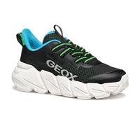 Geox J FLEXYPER Fast BOY Sneaker, Black, 12.5 UK