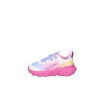 Geox J FLEXYPER Fast Girl Trainers, Fuchsia/Multicolour, 37 EU