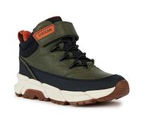Geox J Flexyper Plus Boy Ankle Boot, Military Orange, 1 UK