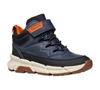 Geox J FLEXYPER Plus BOY Ankle Boot, Navy/Black, 0 UK