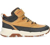 Geox J Flexyper Plus Boy Ankle Boot, Navy Yellow, 11.5 UK Child