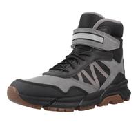 Geox J FLEXYPER Plus BOY Snow Boot, Grey/Black, 3.5 UK