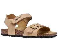 Geox J Ghita Boy B Sandal, Beige, 3 UK
