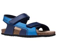 Geox J Ghita Boy D Sandal, Navy/Azure, 33 EU