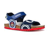 Geox J Ghita BOY D Sandal, Royal/Navy, 4.5 UK