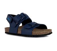 Geox J Ghita Boy Sandal, Navy, 3 UK