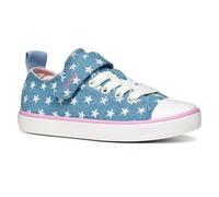 Geox J GISLI Girl A Sneaker, Denim, 5 UK