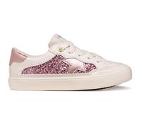 Geox J GISLI Girl B Trainers, LT Ivory/LT Rose, 36 EU