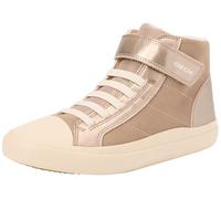 Geox J GISLI Girl I Sneaker, Beige, 0.5 UK