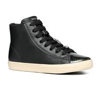 Kids Gisli Breathable High Top Trainers Black