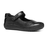 Geox J HADRIEL Girl A Ballet Flat, Black, 0.5 UK