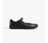 Geox J HADRIEL Girl A Ballet Flat, Black, 0.5 UK
