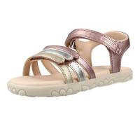 Geox J Haiti Girl Sandal, Old Rose/Gold, 26 EU