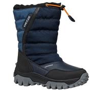 Geox J Himalaya BOY B ABX Snow Boot, Navy/LT Blue, 0 UK