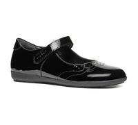 Geox J IBERIDE Girl G Ballet Flat, Black, 5 UK