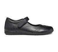 Geox J IBERIDE Girl H Ballet Flat, Black, 7 UK
