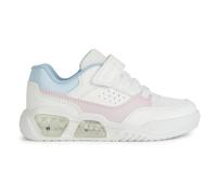 Geox J Illuminus Girl A Sneaker, White Pink, 11 UK Child