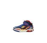 Geox J Inek Boy Sneaker, Royal Red, 3 UK