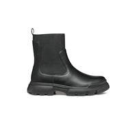 Geox J Junette Girl C Chelsea Boot, Black, 1 UK