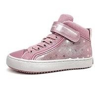 Geox J Kalispera Girls Trainers 5 Dark Pink