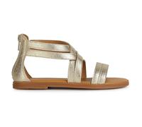 Geox J Karly Girl Sandal, Platinum, 3 UK