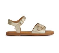 Geox J Karly Girl Sandal, Platinum, 7.5 UK Child