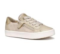Geox J Kilwi Girl A Sneaker, Beige/Platinum, 11 UK Child