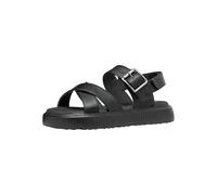 Geox J KODETTE Gir Sandal, Black, 36 EU