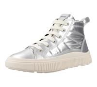 Geox J LAQUINNY Girl C Sneaker, 0 UK Silver