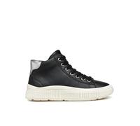 Geox J LAQUINNY Girl F Sneaker, Black, 1 UK
