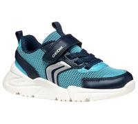 Geox J Loftus BOY B, Boys’ Sneaker, Sky/Navy,