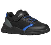 Geox J Loftus BOY B Sneaker, Black, 7.5 UK Child