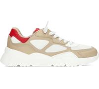 Geox J Loftus BOY E Sneaker, White/Beige, 9 UK Child