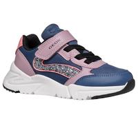 Geox J Loftus Girl A Sneaker, Pink, 0.5 UK