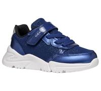 Geox J Loftus Girl C Sneaker, 0 UK Blue