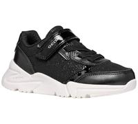 Geox J Loftus Girl C Sneaker, Black, 8.5 UK Child
