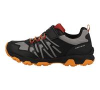 Geox J Magnetar Boy B ABX Sneaker, Black Lt Orange A, 7 UK Child