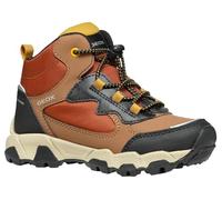 Geox J MAGNETAR BOY B ABX Sneaker, Brown A, 5 UK Child