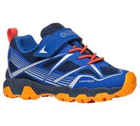 Geox J MAGNETAR BOY B ABX Sneaker, Royal/Orange, 11 UK Child