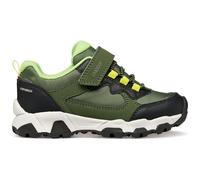 Geox J MAGNETAR Boy B ABX Trainers, Military/Green, 28 EU / 10 UK