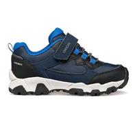 Geox J MAGNETAR Boy B ABX Trainers, Navy/Royal, 28 EU / 10 UK